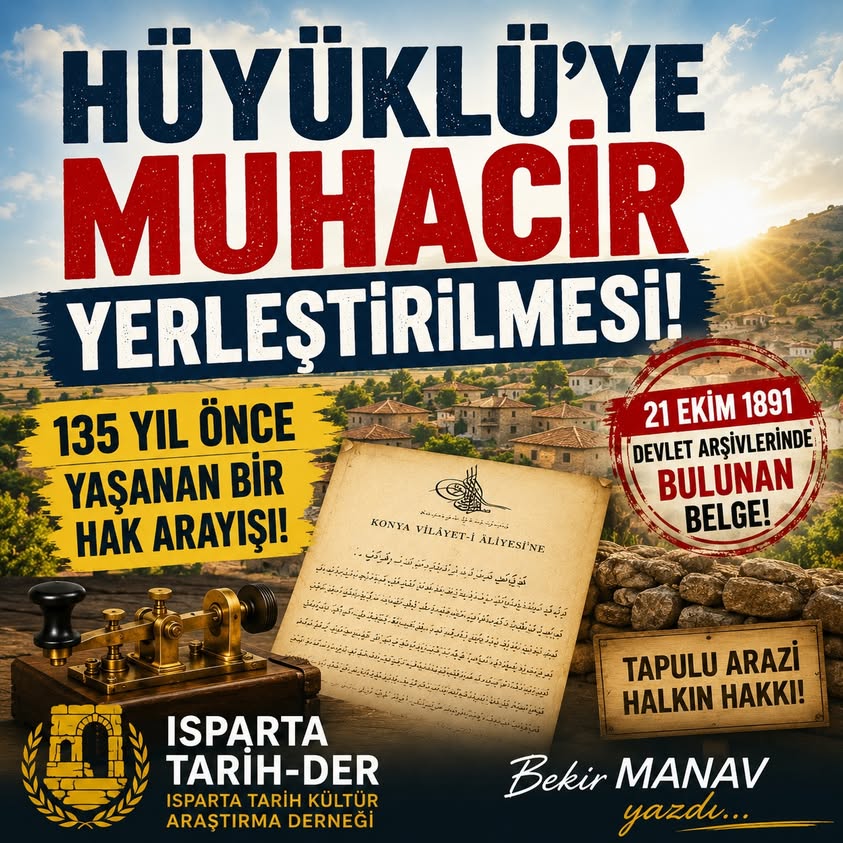 HÜYÜKLÜ'YE MUHACİR YERLEŞTİRİLMESİ