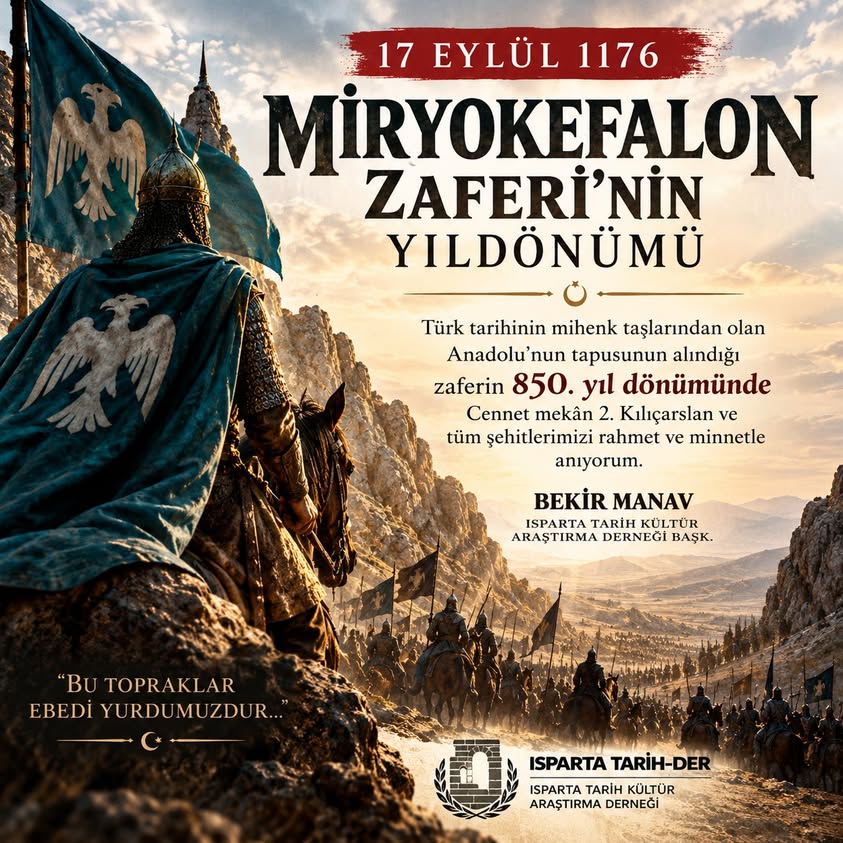 17 EYLÜL 1176 – MİRYOKEFALON ZAFERİ